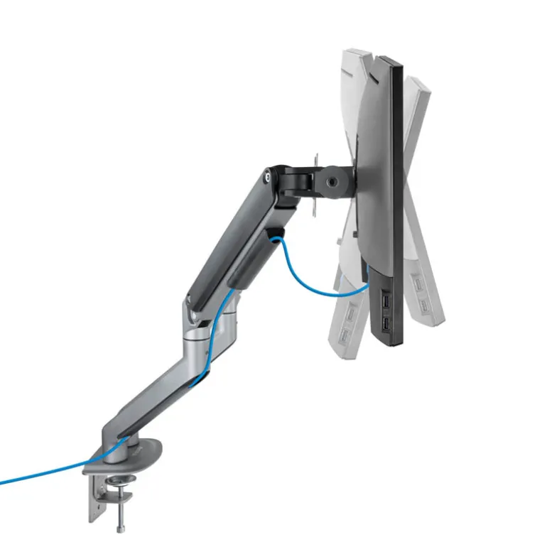 Soporte Tooq DB4132TNR-G Sobremesa Dual 17/32"