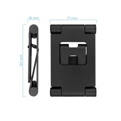 Soporte TooQ Keops Negro