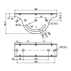 Soporte TV TooQ LPCE1155TSLI-B 32