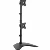 Soporte Vertical Startech.com Base Ajustable VESA Para 2 Monitores 27"