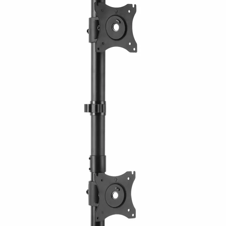 Soporte Vertical Startech.com Base Ajustable VESA Para 2 Monitores 27"