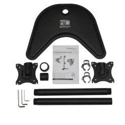 Soporte Vertical Startech.com Base Ajustable VESA Para 2 Monitores 27