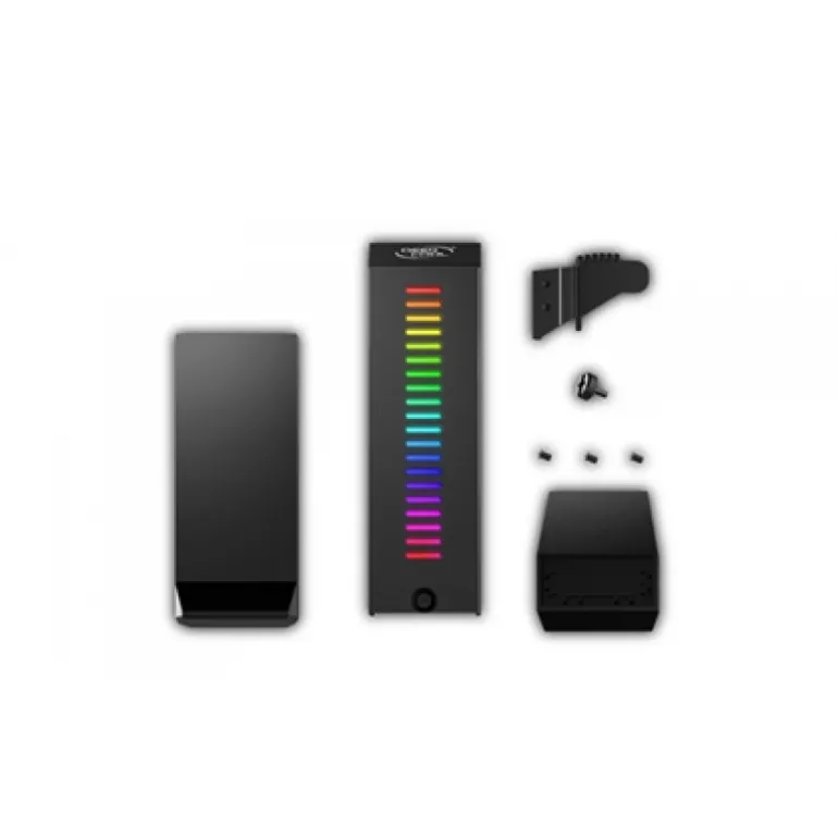 Soporte VGA DeepCool GH-01 A-RGB Negro - Soporte VGA