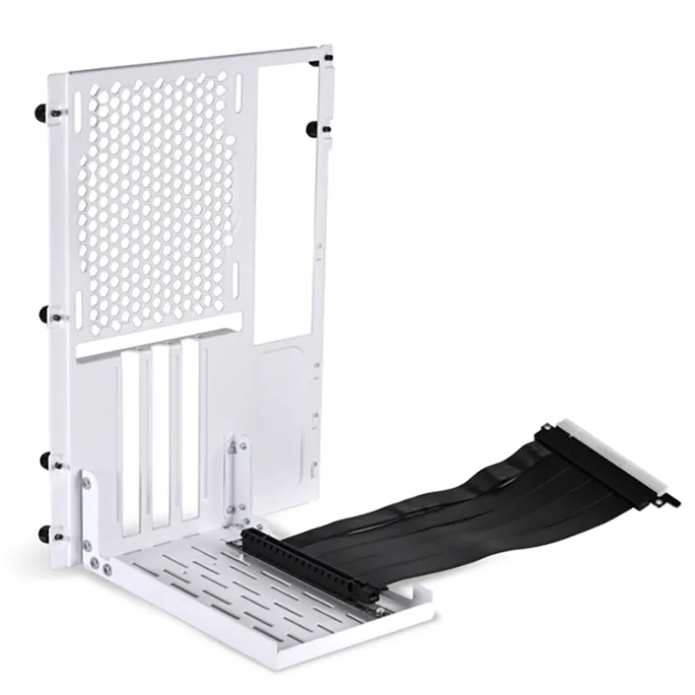 Soporte VGA Lian Li O11D-MINI PCIe 4.0 Vertical Blanco - Soporte VGA