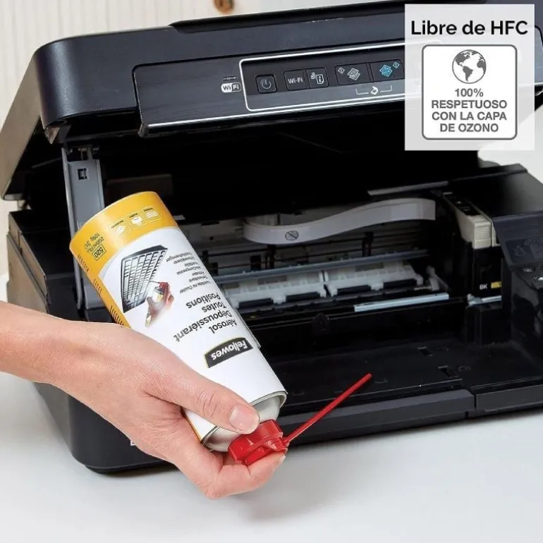 Spray Aire Comprimido Fellowes 9974804 Capacidad 200ml