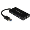 StarTech 3 Puertos USB 3.0 + 1 Red Ethernet Gigabit - HUB