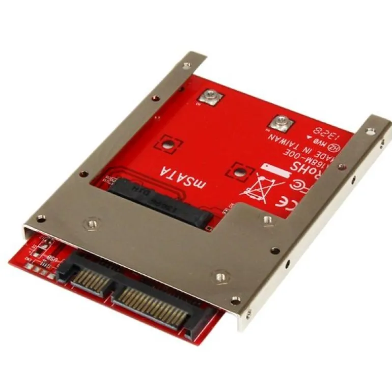 Startech Adaptador Conversor de SSD mSATA a SATA de 2.5" - Convertidor