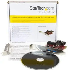 Startech Adaptador Tarjeta PCI Express 2 Puertos USB 3.0 - Adaptador PCI-Express