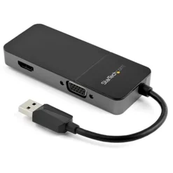 StarTech Adaptador USB 3.0 a HDMI o VGA - 4K - Adaptador