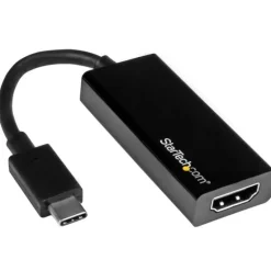 Startech Adaptador USB 3.1 Type-C a HDMI Negro - Adaptador