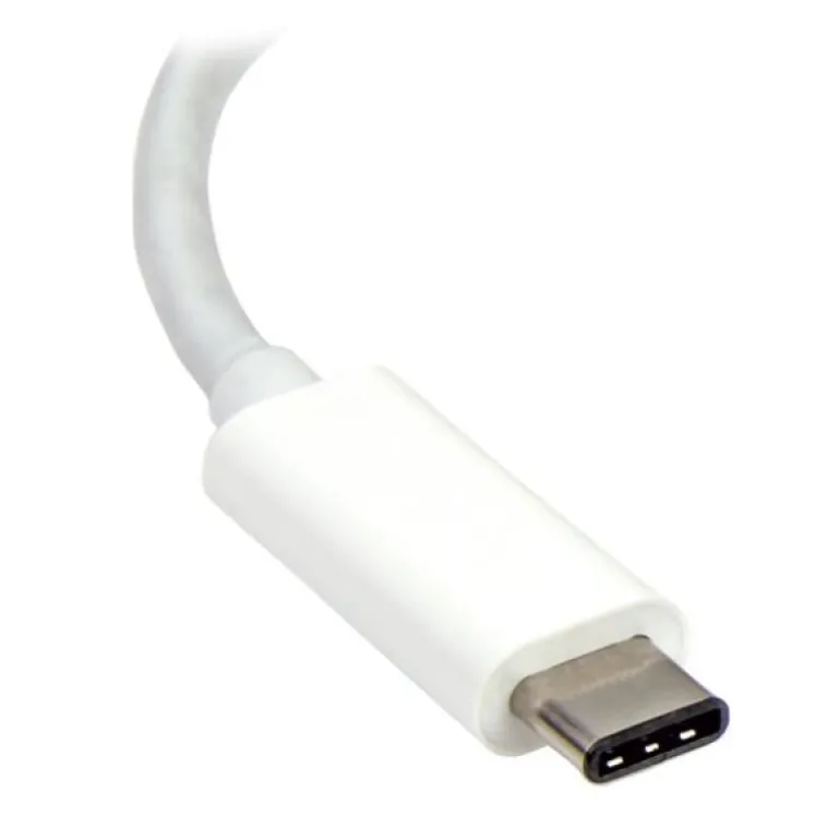 Startech Adaptador USB-C a VGA Blanco - Adaptador