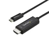 Startech Adaptador USB-C a HDMI 4K 60Hz 2m Negro - Cable USB