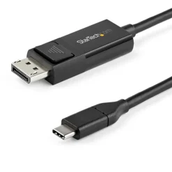 StarTech Adaptador Vídeo Bidireccional USB-C a DisplayPort 1.2 4K 60Hz 1m - Cable
