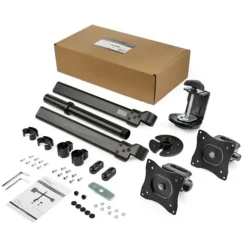 StarTech Brazo Para Escritorio de Dos Monitores / Soporte de Mordaza/Ojal - Soporte Monitor