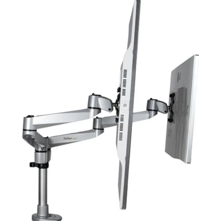 StarTech Brazo Soporte de Escritorio Articulado VESA Para 2 Monitores de Kasta 27" - Soporte Monitor