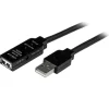 Startech Cable Extensión Alargador 20m USB 2.0 Alta Veloc. Macho a Hembra USB A - Negro - Cable USB