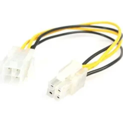 StarTech Cable Extension de Alimentacion ATX12V 4 Pines - Cable pc