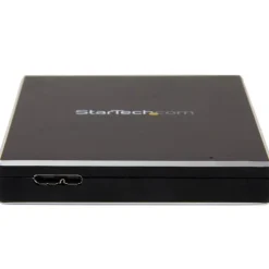 Startech Caja USB 3.1 Gen 2 de 1 bahía de 2,52" SATA III - Caja USB