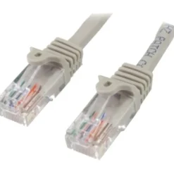 StarTech Cat5e RJ45 Sin Enganche 1m C5e Gris - Cable Red