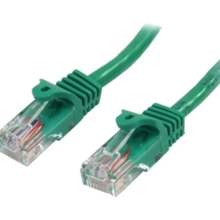 StarTech Cat5e RJ45 Sin Enganche 2m C5e Verde - Cable Red