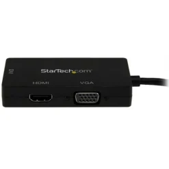 Startech Conversor Mini DisplayPort a VGA DVI o HDMI - Adaptador