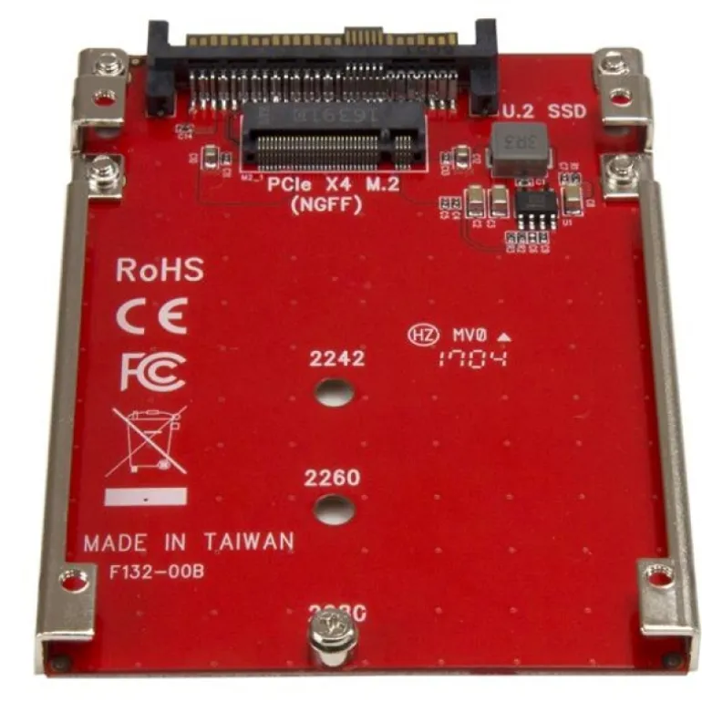 Startech Conversor PCI Express M.2 a U.2 SFF8639 Para SSD NVMe M.2 - Tarjeta Adaptador