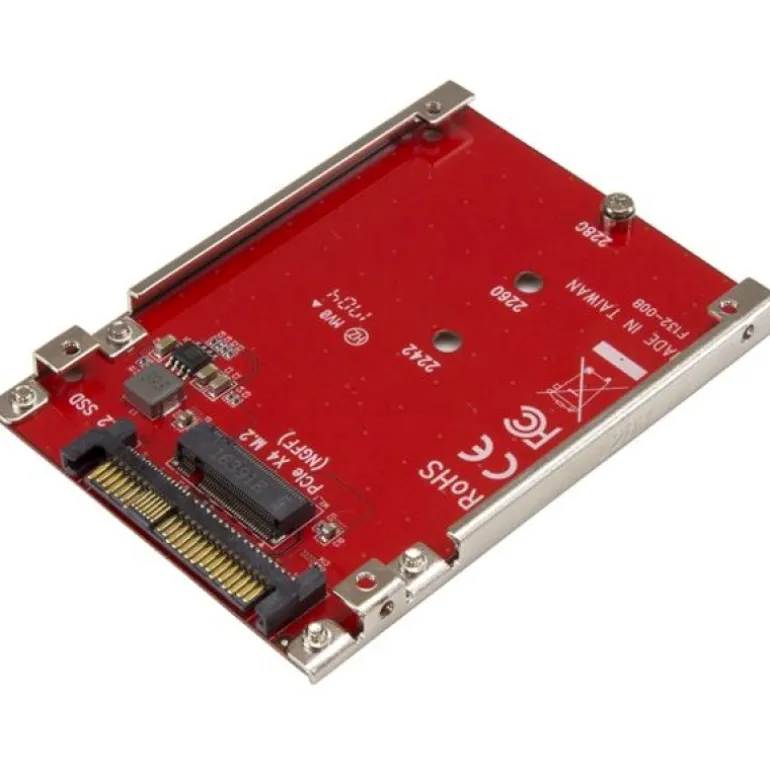 Startech Conversor PCI Express M.2 a U.2 SFF8639 Para SSD NVMe M.2 - Tarjeta Adaptador