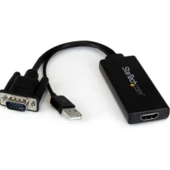 Startech Conversor VGA a HDMI - Adaptador VGA