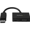 Startech DisplayPort a HDMI o VGA Full - Adaptadores