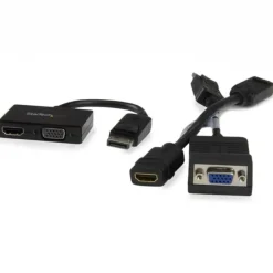 Startech DisplayPort a HDMI o VGA Full - Adaptadores