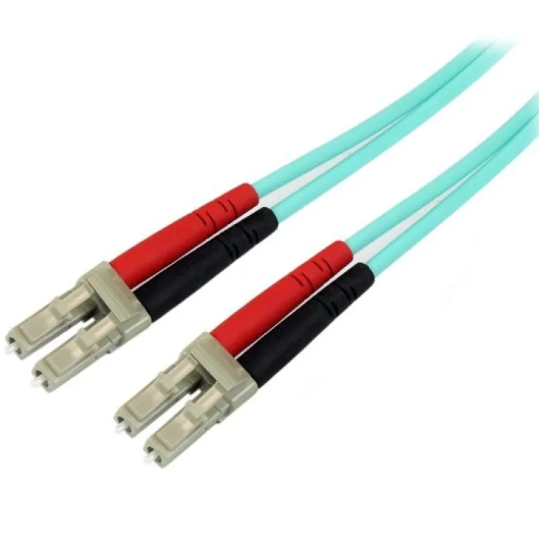 Startech Dúplex Multimodo LC-LC 50/125 LSZH 3m Aguamarina - Cable Fibra Óptica