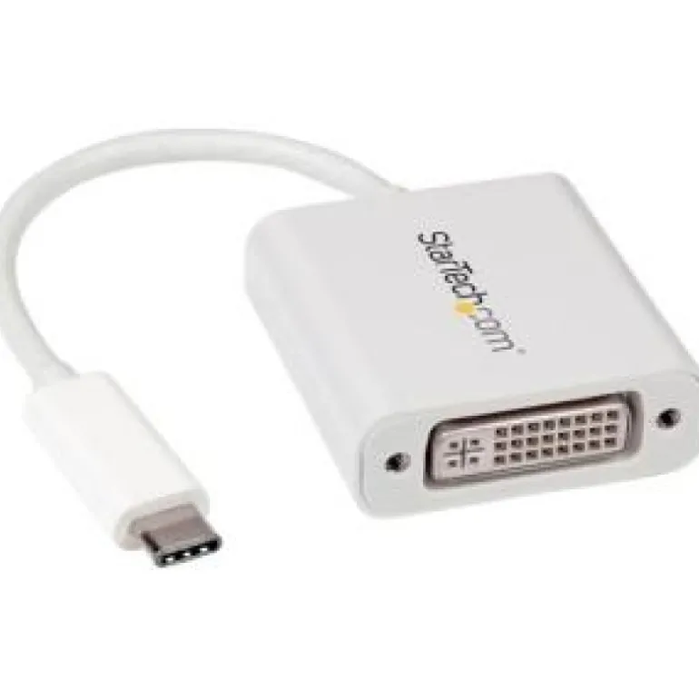 StarTech DVI a USB-C Blanco - Adaptador DVI