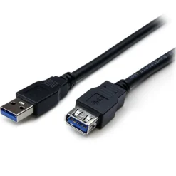 Startech Extensor USB 3.0 M-H 1m Negro - Cable USB