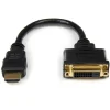 Startech HDMI Macho a DVI-D Hembra 20cm - Adaptador