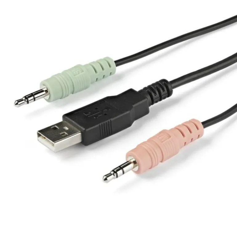 Startech KVM 2 Puertos HDMI - USB 4K 60Hz - Adaptador