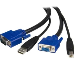 StarTech 1,8m VGA/USB - Cable KVM