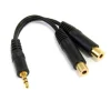 Startech Minijack 3.5mm Macho a 2x Hembra - Adaptador Audio