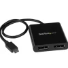 Startech Multiplicador USB-C a DisplayPort de 2 Puertos - Adaptador