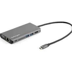 StarTech Multipuertos USB-C Con HDMI 4K o VGA - Adaptador