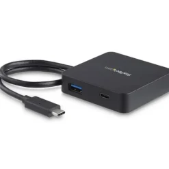Startech Multipuertos USB-C con Red HDMI 4K y USB-A - Adaptador