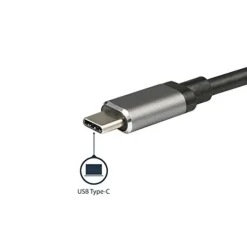 StarTech Multipuertos USB Tipo C a HDMI 4K - Lector SD - 2xA 1xC - PD 3.0 - Adaptador