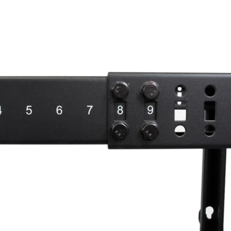 StarTech Rack de Marco Abierto con Profundidad Ajustable de 4 Columnas 25U - Rack de Marco