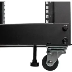 StarTech Rack de Marco Abierto con Profundidad Ajustable de 4 Columnas 25U - Rack de Marco