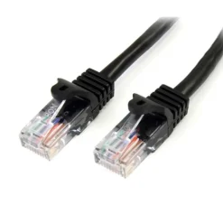 Startech RJ45 Cat.5e UTP Fast Ethernet POE 10m Negro - Cable Red