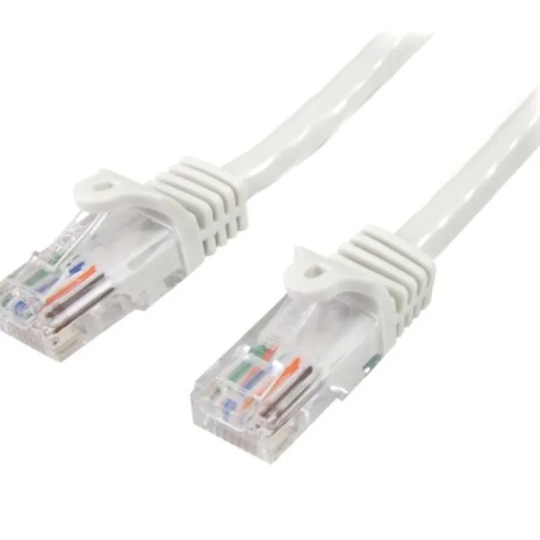Startech RJ45 Cat.5e UTP Fast Ethernet POE 10m Blanco - Cable Red