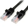 Startech RJ45 Cat.5e UTP Fast Ethernet 1m Negro - Cable Red