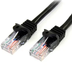 Startech RJ45 Cat.5e UTP Fast Ethernet 1m Negro - Cable Red