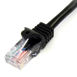 Startech RJ45 Cat.5e UTP Fast Ethernet 1m Negro - Cable Red