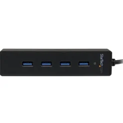 StarTech ST4300PBU3 USB 3 Super Speed 4Puertos Negro - Hub