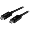 Startech Thunderbolt 3 USB-C 2x 1m Negro - Cable